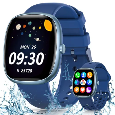 Produktbild von 2026 Smartwatch Kinder,Kinder Geschenke für Jungen Mädchen 5-16 Jahren Smartwatch,Schrittzähler,Wecker,Fitnesstracker 20 Sportmodi,Kindergeschenke