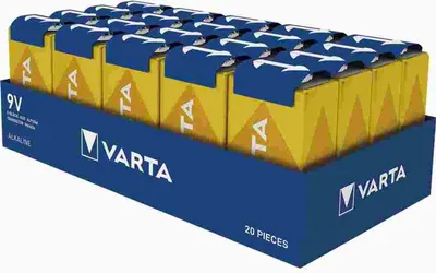 Obrázek produktu pro Varta 04122101111 Batterien LONGLIFE - E-Block/6LR61, 9,0 V, 1er Pack