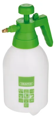 Produktbild von Drucksprüher Handsprüher Sprühflasche - 2,5 Liter - Verstellbare Messingdüse - Unkrautsprüher