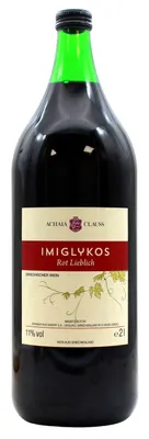 Produktbild von Achaia Clauss Imiglykos Rotwein lieblich 11% vol., 6er Pack (6 x 2 l Flasche)