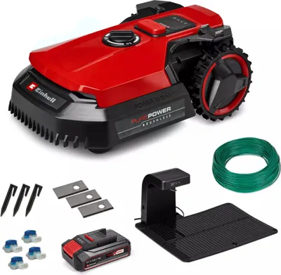 Immagine prodotto di Einhell Freelexo 500, rasaerba robotizzato, 500 m², 18 cm, 3 cm, 6 cm, lame rotanti