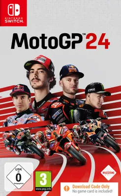 Produktbild von PLAION MotoGP 24, Nintendo Switch, E (Jeder), Code in einer Box