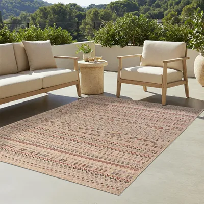Obrázok produktu pre Tapiso koberec YUCANA Outdoor Beige Balcony UV-odolný 160 x 230 cm
