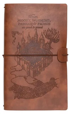 Obrázek produktu pro Zápisník s motivem mapy Marodů ze série Harry Potter