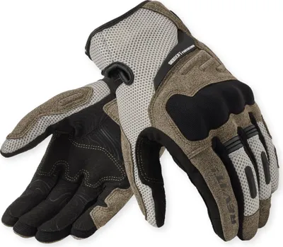 Image de Gants de moto Revit Cavern, sable/noir, S