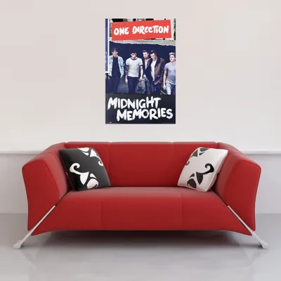 Image de One Direction - Poster - Album Cover Portrait + 1 Ü-Poster de la taille 61x91,5cm