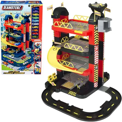 Image de Garage à 4 niveaux + 10 voitures (Teamsterz)