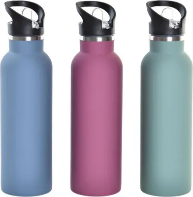 Zdjęcie produktu dla Butelka termos DKD Home Decor z podwójną ścianką 3 szt