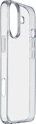Immagine prodotto di CELLULARLINE Cellularline Clear Strong - Custodia rigida per iPhone 16 con bordi in gomma