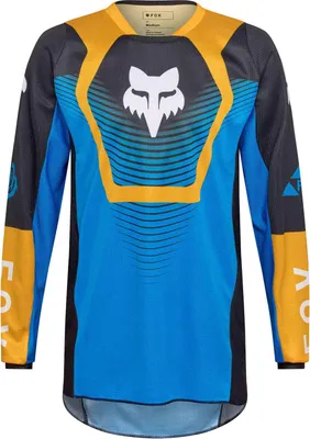 Produktbild von FOX 180 Collect Motocross Jersey, blau/gelb, S