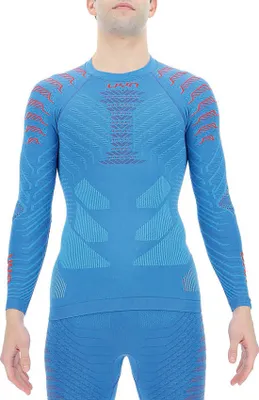 Produktbild von UYN Resilyon langarm Funktionsshirt mit Rundhals Herren blue/red L/XL