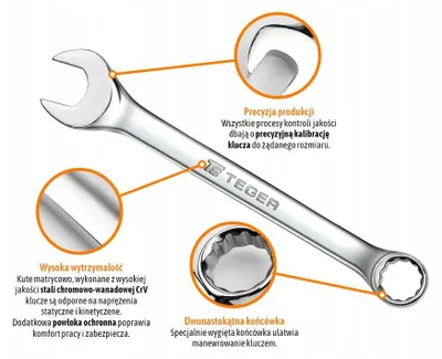 Produktbild von TEGER Ring Maulschlüssel 41 mm CRV Werkzeug