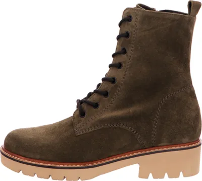Produktbild von Gabor Comfort Schnürstiefel Grün Veloursleder Größe: 37 Normal