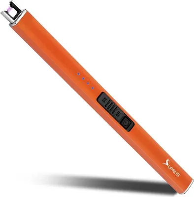 Immagine prodotto di Accendino elettrico ricaricabile Accendino ad arco USB Arancione