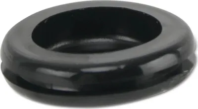 Produktbild von KSS Kabeldurchführungstülle PVC weich, schwarz, Plattenstärke 1,7, LochØ 15,5, geschlossen, 1 Stück