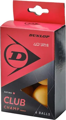 Obrázek produktu pro Dunlop 40+ Club Champ 6 Ball Orange - oranžový, velikost:-