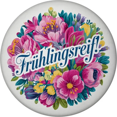 Produktbild von Frühlingsreif Blumendesign Magnet
