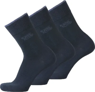 Produktbild von camel active Basic Socks 3er Pack 6593 545 dark blue Strumpf blau, Größe:43-46