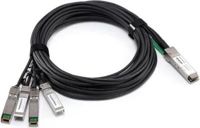 Produktbild von HPE BLc QSFP+ to 4x10G SFP+ AOC 7m Opt, 7 m, QSFP+, 4x SFP+