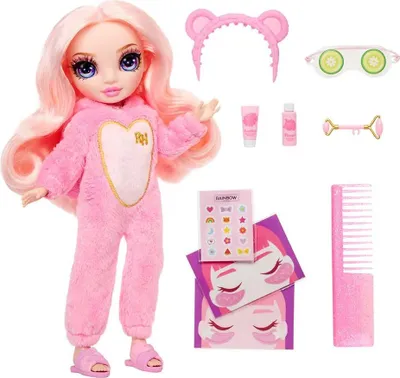 Image de Rainbow High Junior High Pj Party Bella Puppe Rosa Rosa Taille unique