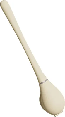 Zdjęcie produktu dla Szczotka toaletowa Baseball Bat – innowacyjna, luksusowa szczotka toaletowa z automatycznym otwieraniem i zamykaniem, głębokim czyszczeniem, silikonową szczotką, kremowo-biała