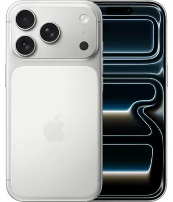 Produktbild von Apple iPhone 17 Pro , 16 cm (6.3"), 2622 x 1206 Pixel, 1 TB, 48 MP, iOS 26, Silber