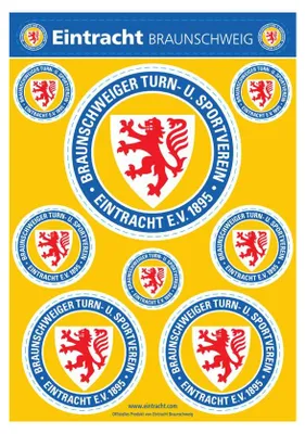 Imagen del producto de Conjunto de pegatinas Eintracht Braunschweig - Logo