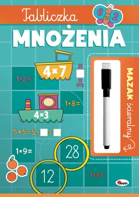 Immagine prodotto di Tabliczka mnożenia. Mazak ścieralny