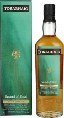 Image de Torabhaig SOUND OF SLEAT The Legacy Series Batch Strength Single Malt 60,2% Vol. 0,7l en boîte cadeau