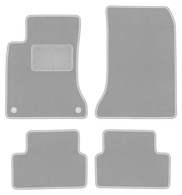 Immagine prodotto di Tappetini in moquette per Mercedes W176 2012-2018 (A-klasa) – set 4 pezzi, grigi, su misura – Wielganizator OSLO