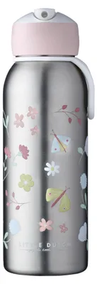 Isolierflasche Flip-up 350 ml – Blumen & Schmetterlinge