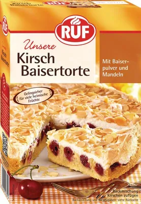 Produktbild von RUF Kirsch Baisertorte Backmischung