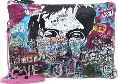 Immagine prodotto di Gabs borsa a tracolla borsa a tracolla Beyonce Shoulderbag Pop Murals multicolore
