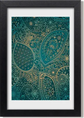 Produktbild von Bild 20x30 MDF-Rahmen, Wandkunst Verzierungen