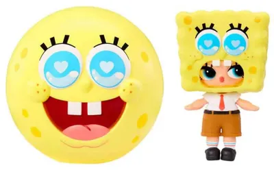Obrázok produktu pre L.O.L. Surprise! Loves SpongeBob SquarePants Tots Asst, Malá bábika, Žena, 4 rok / roky, Chlapec / dievča, Rôzne farby