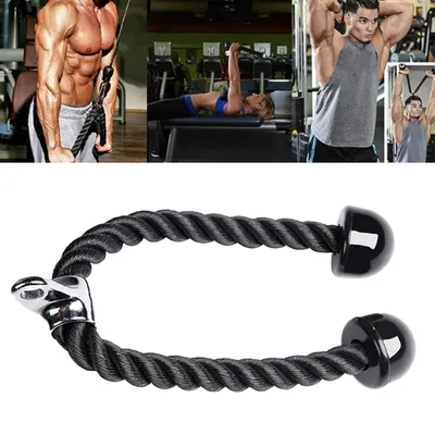 Produktbild von Bizeps Trizeps Muskelspannungsseil Fitness Push Pull Press Kabel Widerstandsband