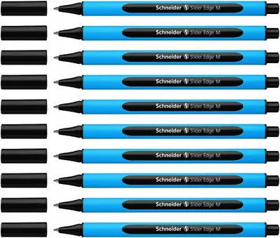 Produktbild von Schneider Kugelschreiber Slider Edge M 10er-Set schwarz