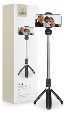 Image de Tech-Protect L01S Bluetooth Selfie Stick Tripod Noir