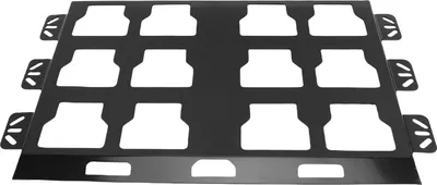 Image de Plaque de montage pour système de rangement et d'organisation d'outils Base métallique de remplacement pour boîtes à outils Milwaukee Packout Noir