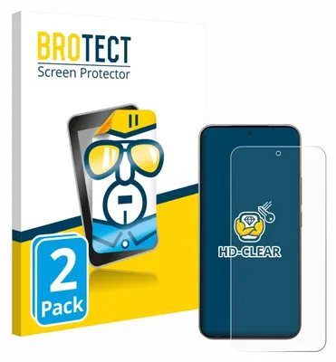 Produktbild von 2x Für Xiaomi 15T Pro Schutzfolie BROTECT Displayschutz Display Schutz Folie Klar Transparent