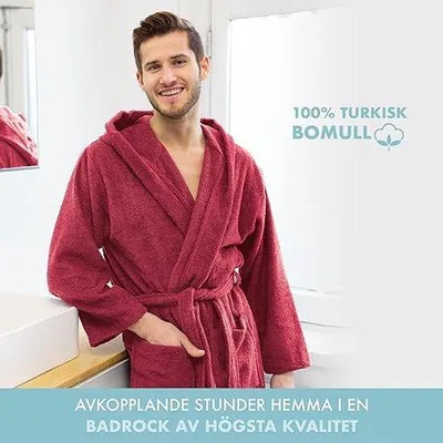 Zdjęcie produktu dla Miękki bawełniany szlafrok