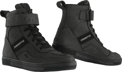 Produktbild von Bogotto Denton perforierte wasserdichte Motorrad Schuhe, schwarz, 37