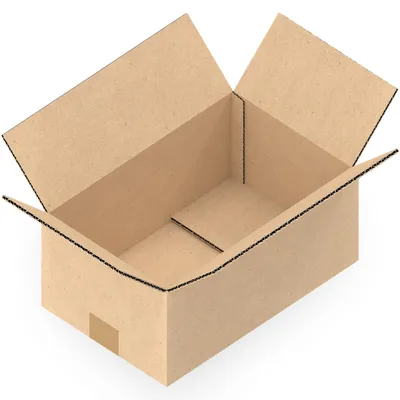 Produktbild von KK Verpackungen 50 Stück Versandkartons 410 x 265 x 183 mm Kartons 1-wellig, Faltkartons
