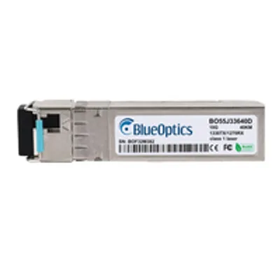Produktbild von BlueOptics 10G-SFPP-BXD-S-40-RU-BO, Faseroptik, 10000 Mbit/s, SFP+, LC, BX-D, 40000 m