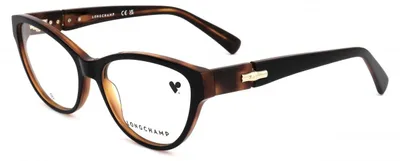 Produktbild von Longchamp LO2721 Black/honey 54/16/140 Damen Brillen