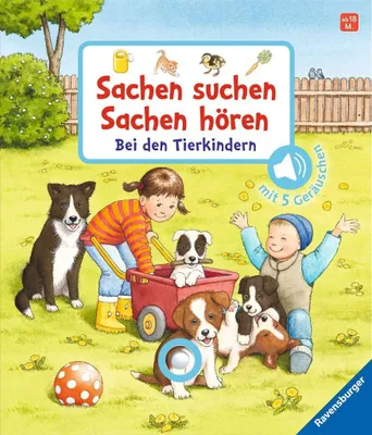Produktbild von Sachen suchen, Sachen hören: Bei den Tierkindern