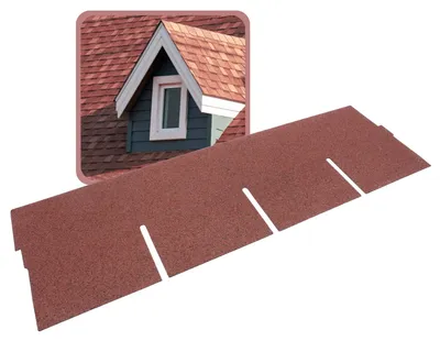 Produktbild von DAPRONA 20x Bitumen Dachschindeln Rechteck Rot 1 m x 32 cm – 2,6 m² selbstklebend mit Glasvlieseinlage – wetterfest & UV-beständig für Gartenhaus, Carport, Garage, Pavillon