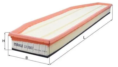 Obrázek produktu pro Vzduchový filtr KNECHT LX 2067