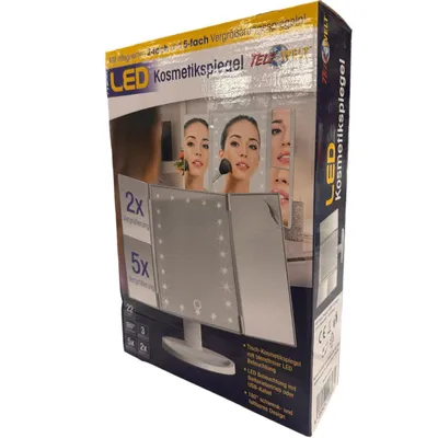 Image de Ultra Lux Beauty Light LED miroir de maquillage grossissant