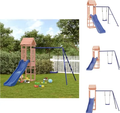 Produktbild von vidaXL Spielturm Massivholz Douglasie -  Schaukeln & Spieltürme